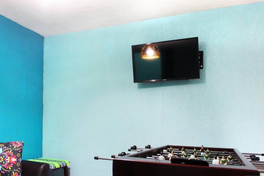Colorida Casa Azul En Texcoco Centro Wifi Cocina Villa Texcoco de Mora Eksteriør billede
