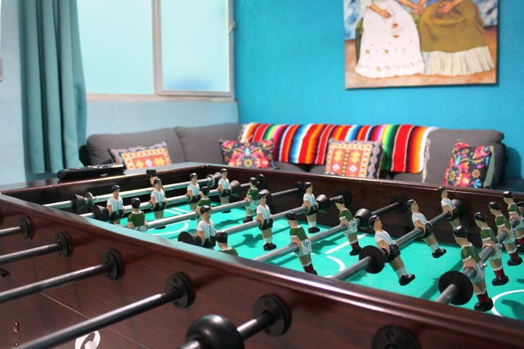Colorida Casa Azul En Texcoco Centro Wifi Cocina Villa Texcoco de Mora Eksteriør billede